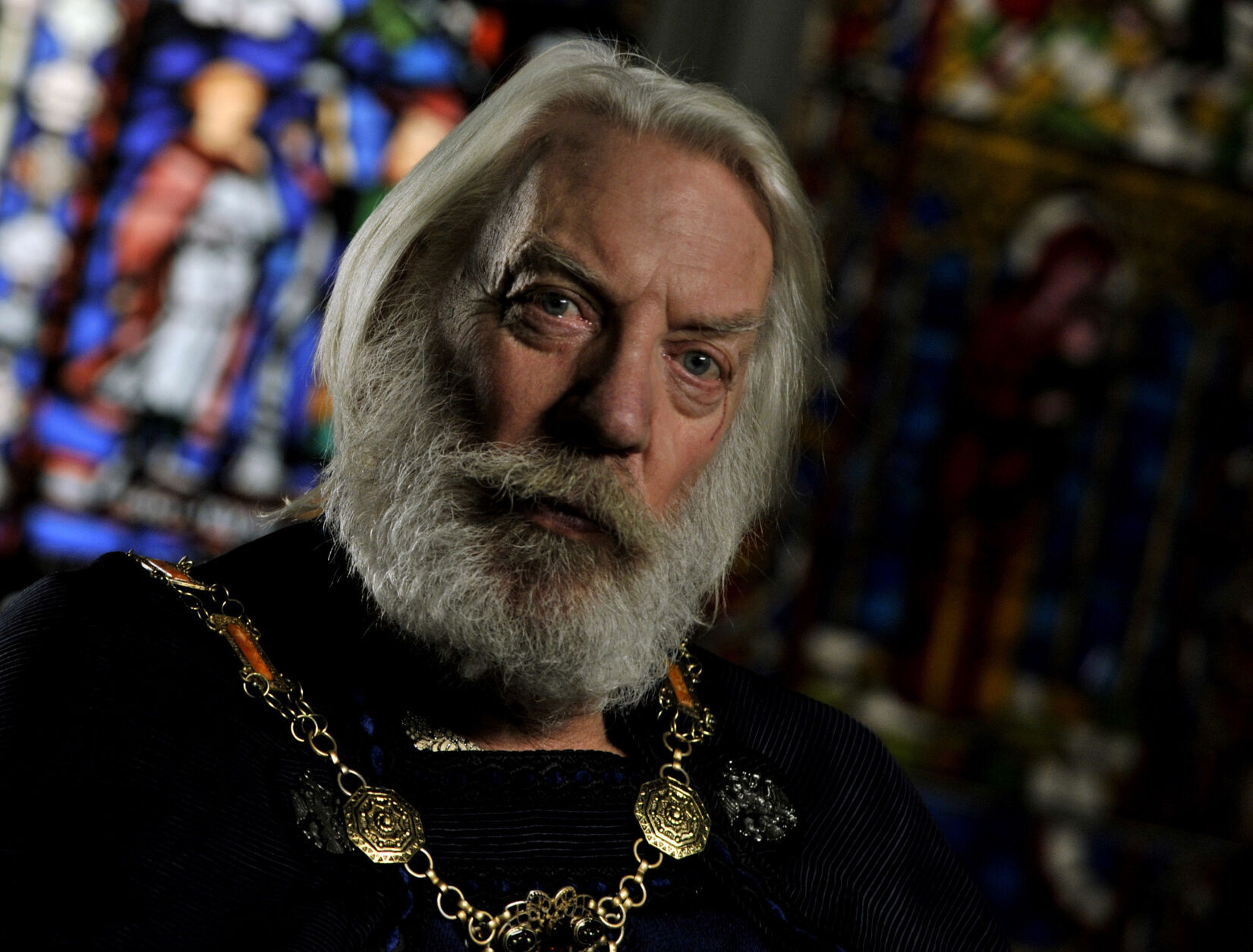 2009: Donald Sutherland in "The Pillars of the Earth"